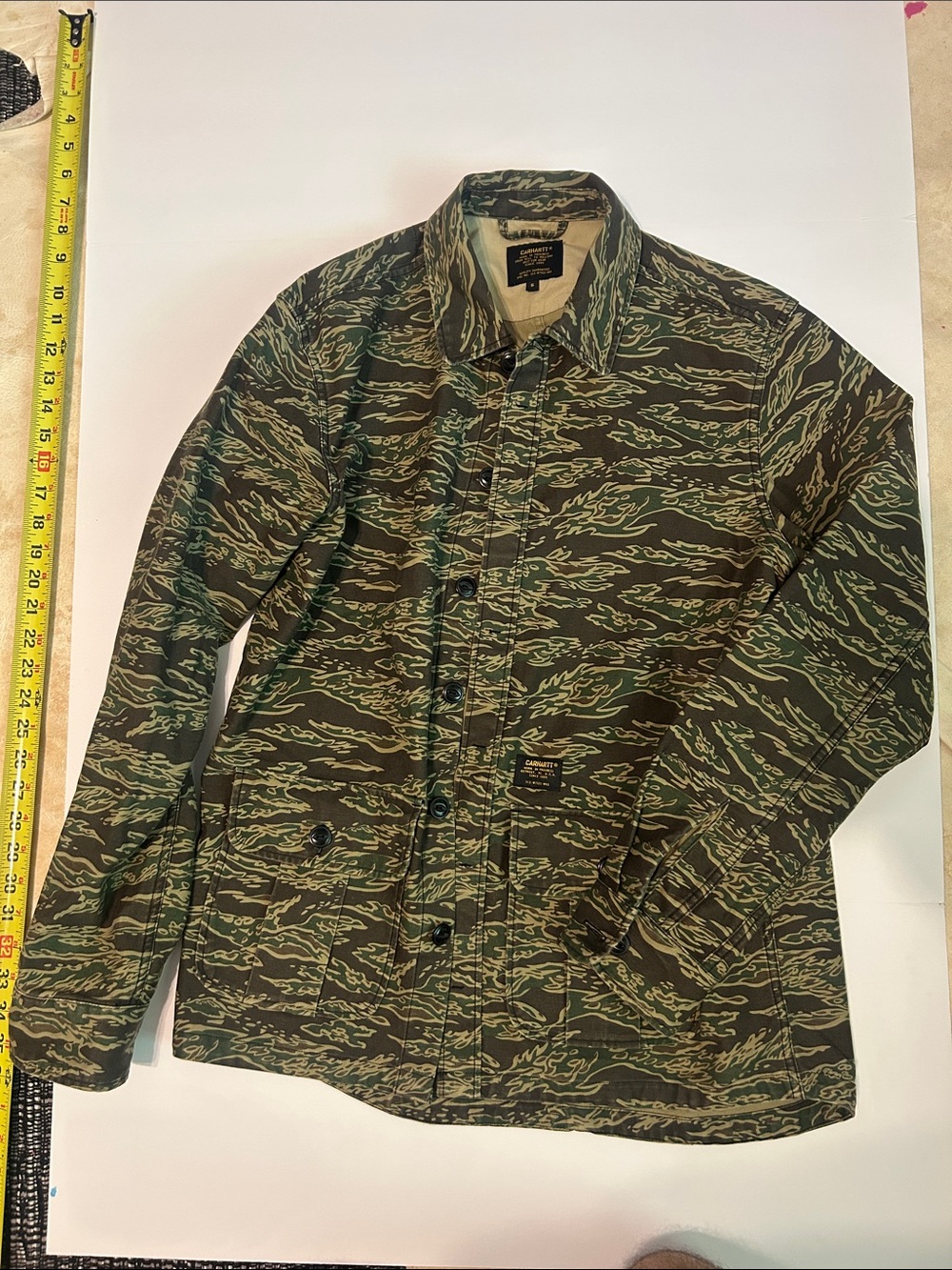 Carhartt WIP Tiger Camo Chore Coat
